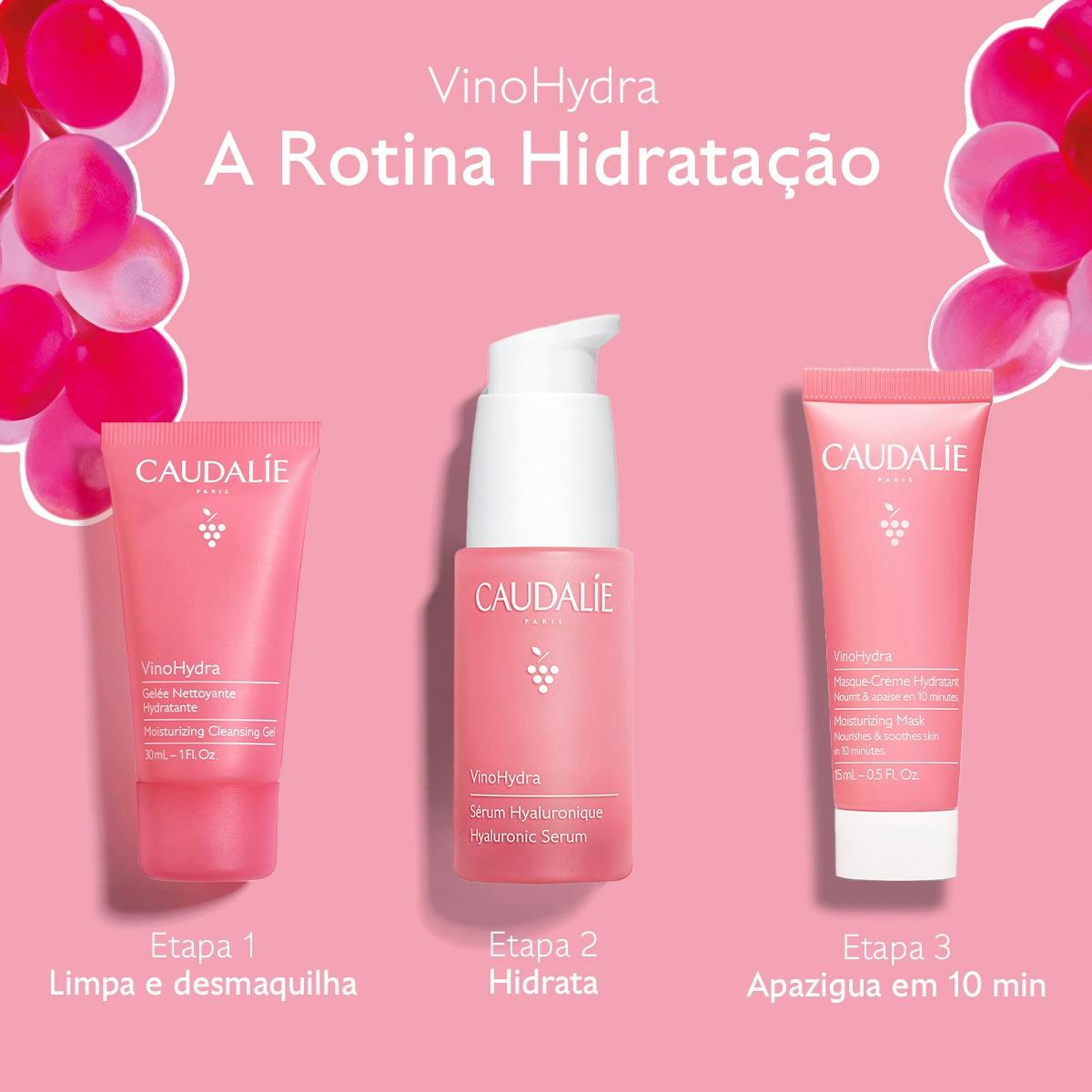 Caudalie VinoHydra Coffret A Rotina Hidratação - Farmácia Garcia