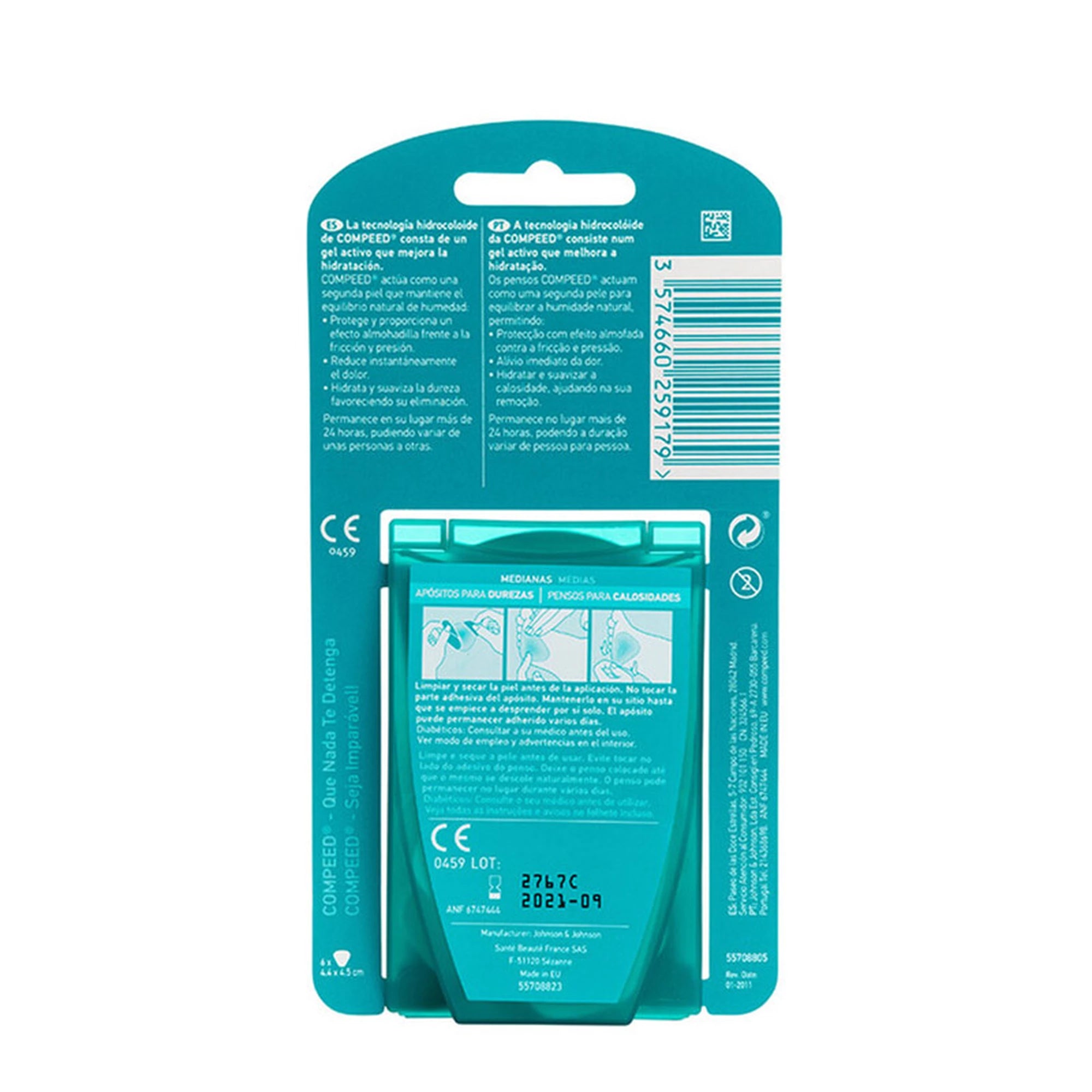 Compeed 6 Pensos Calosidades Médio - Farmácia Garcia