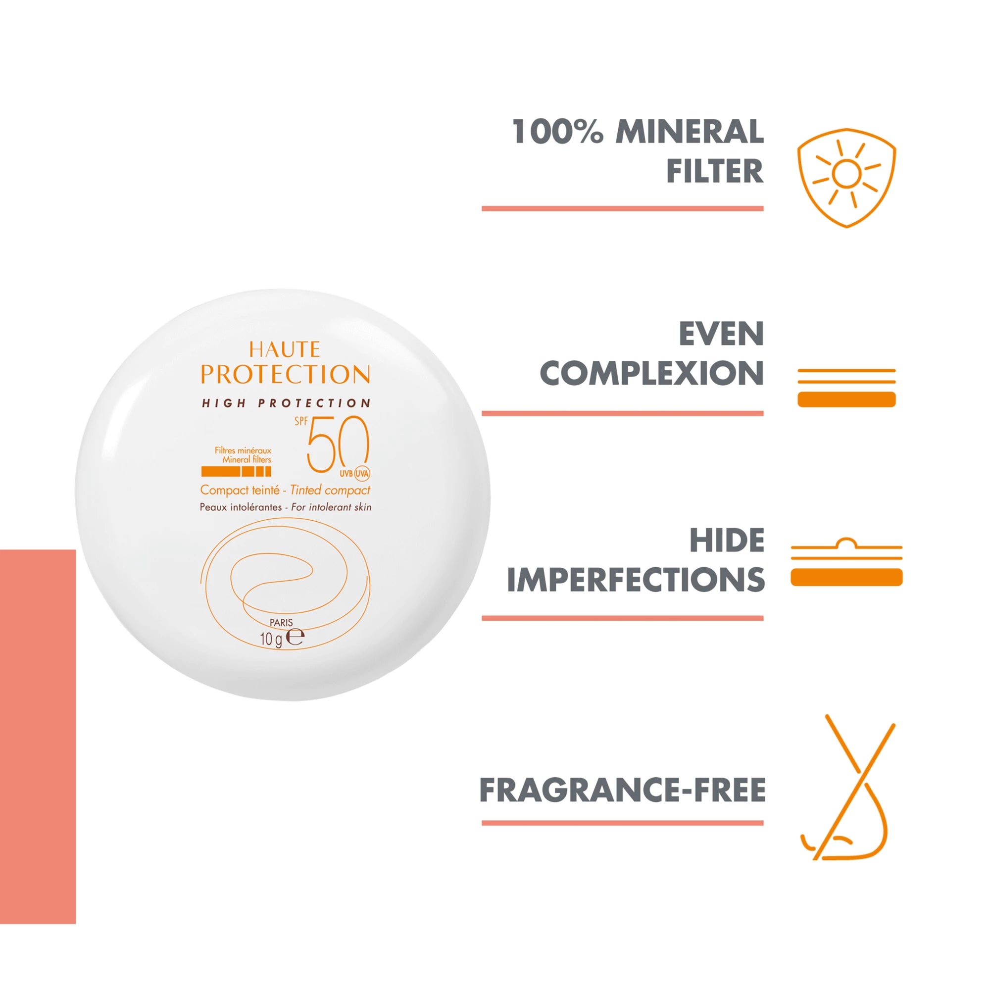 Avène Solar SPF50 Compacto Dourado