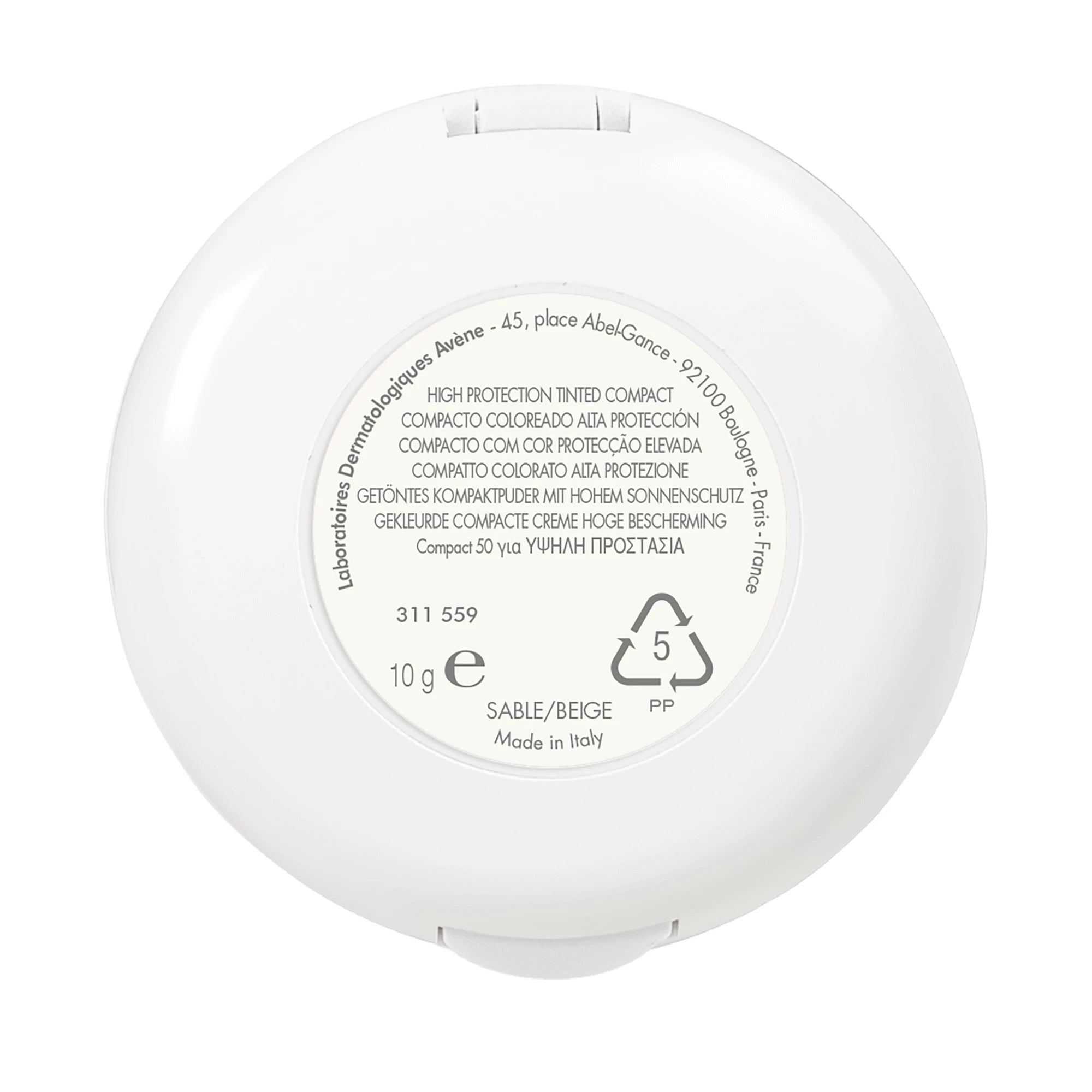 Avène Solar SPF50 Compacto Bege