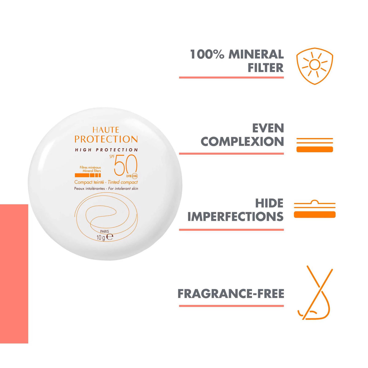 Avène Solar SPF50 Compacto Bege