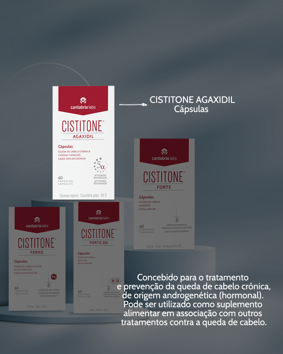 Cistitone Ferro 60 Cápsulas - Farmácia Garcia