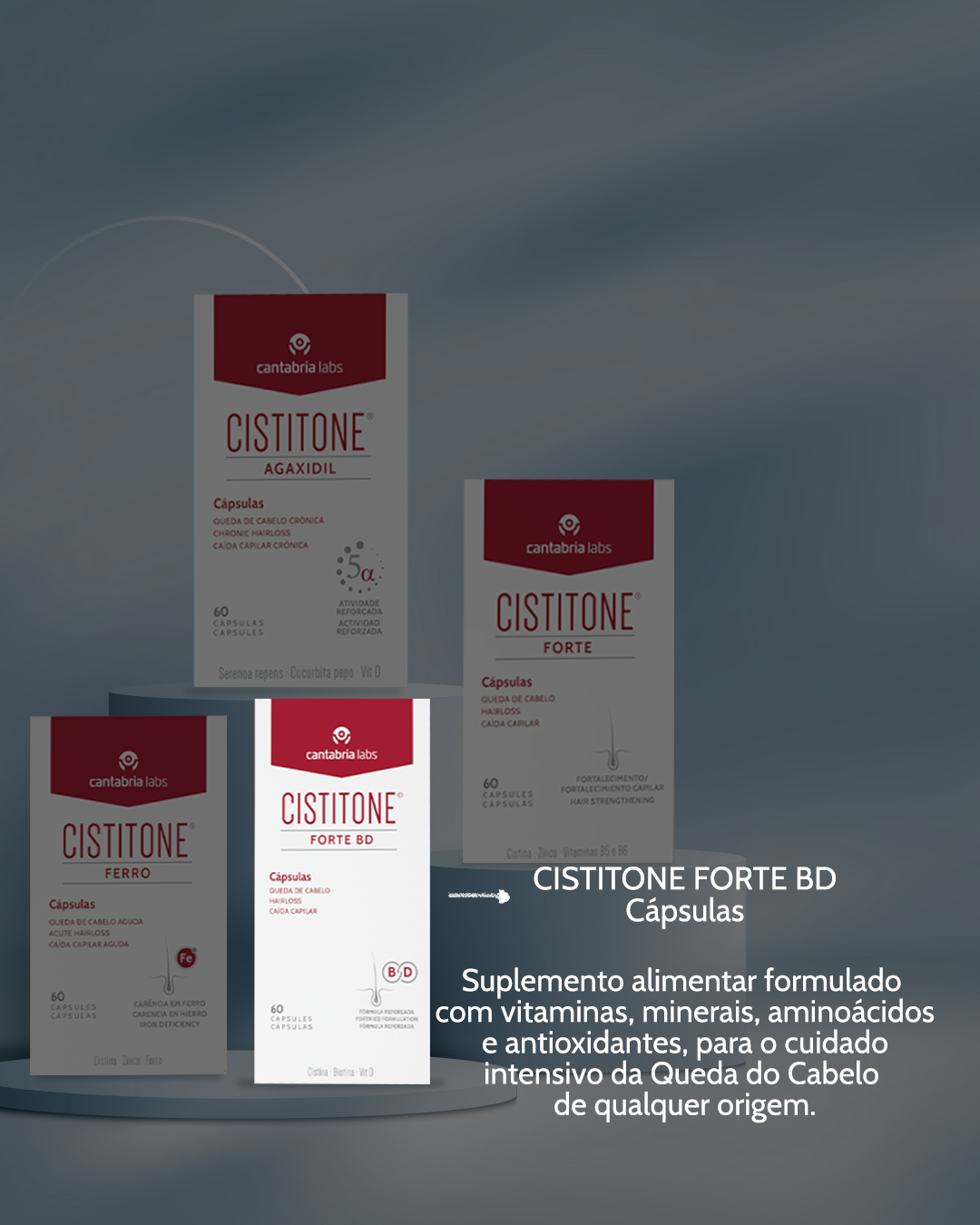 Cistitone Ferro 60 Cápsulas - Farmácia Garcia