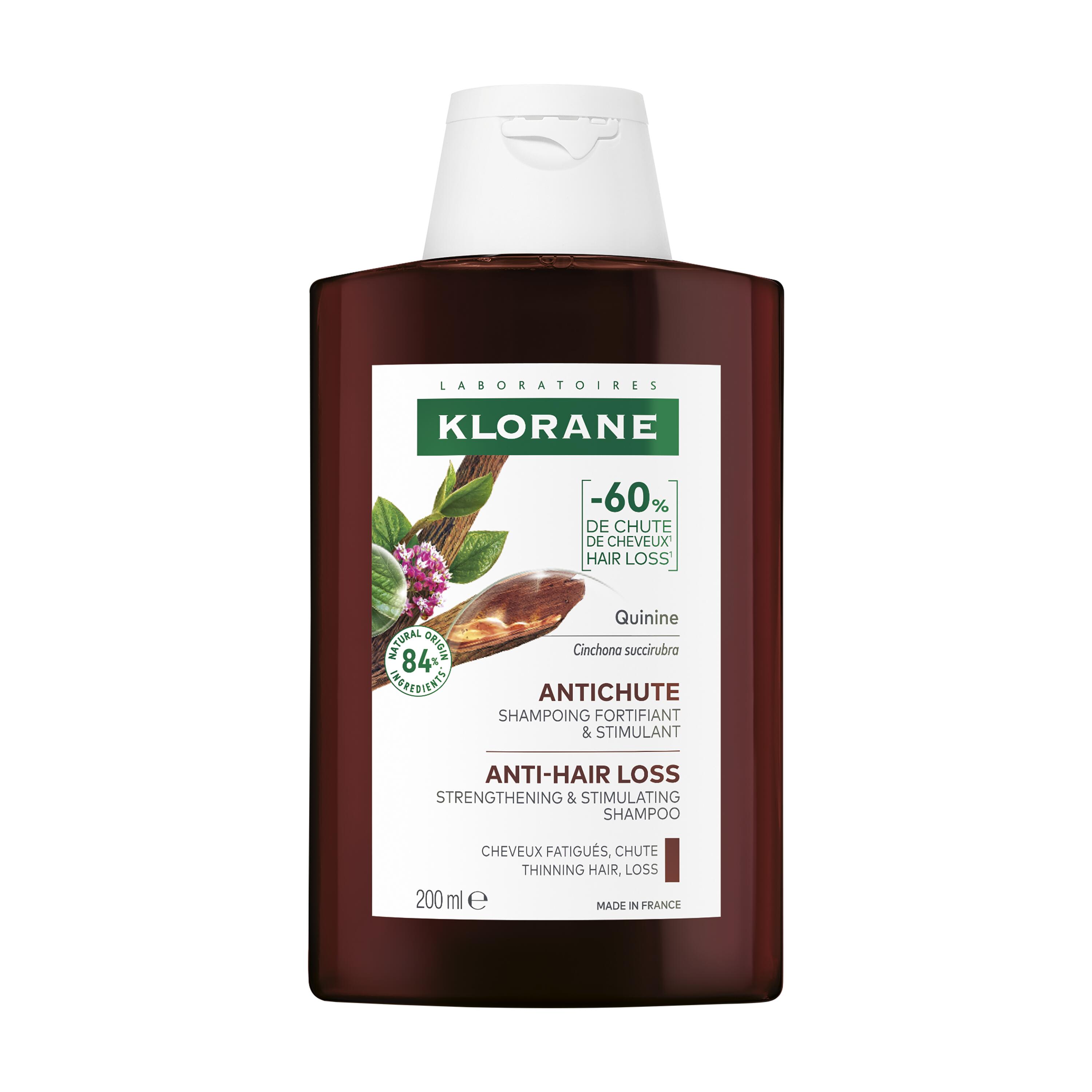 Klorane Capilar Champô Quinina Edelvaisse Bio 200ml + Oferta Champô 100ml - Farmácia Garcia