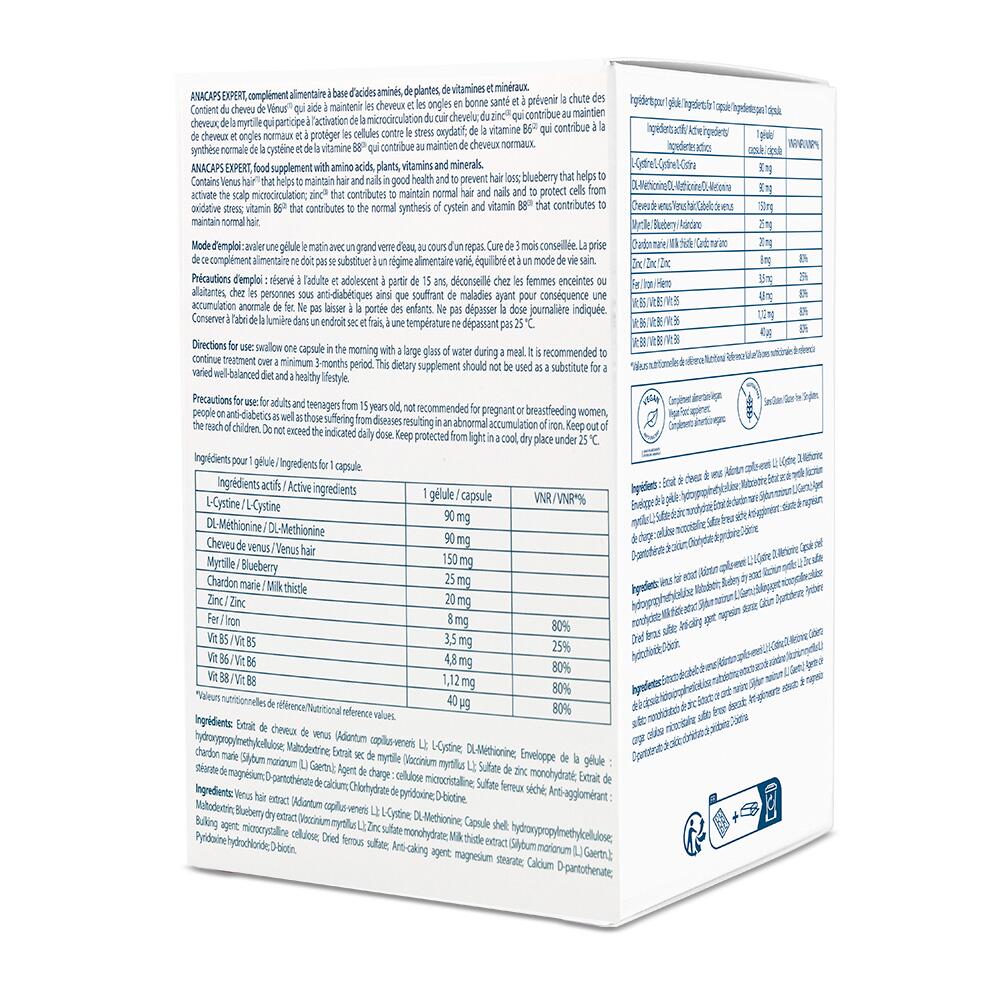 Ducray Anacaps Expert 90 Cápsulas Oferta 30 dias - Farmácia Garcia