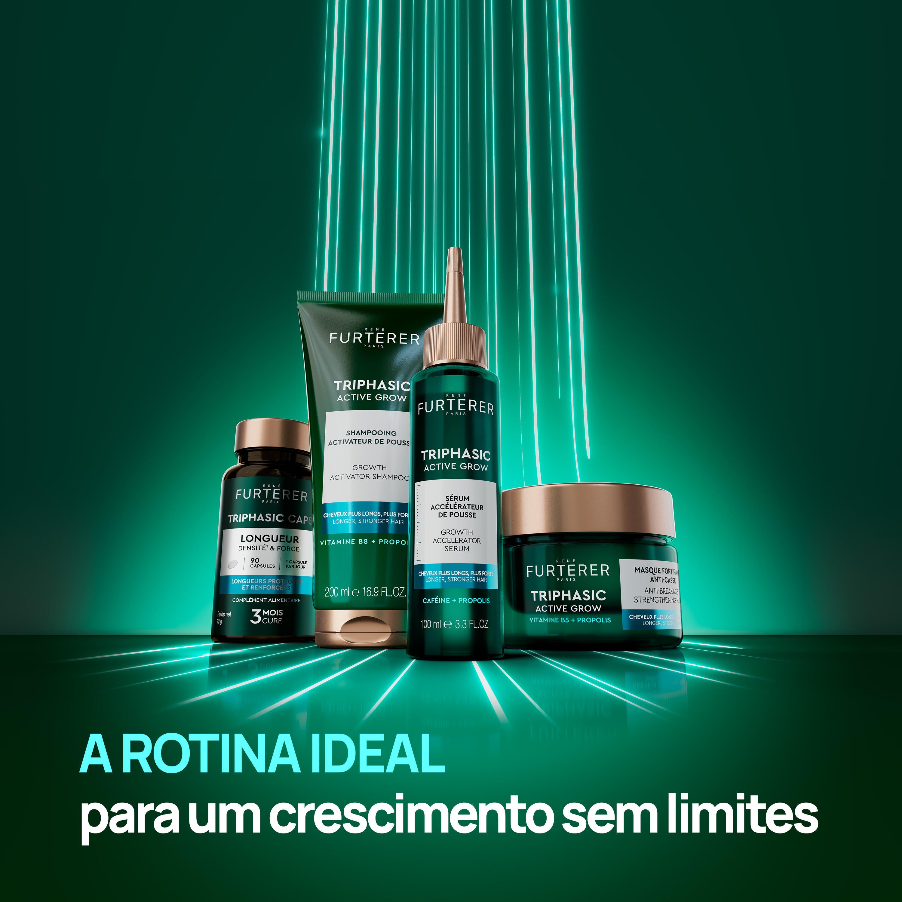 Rene Furterer Triphasic Active Grow Sérum 100ml