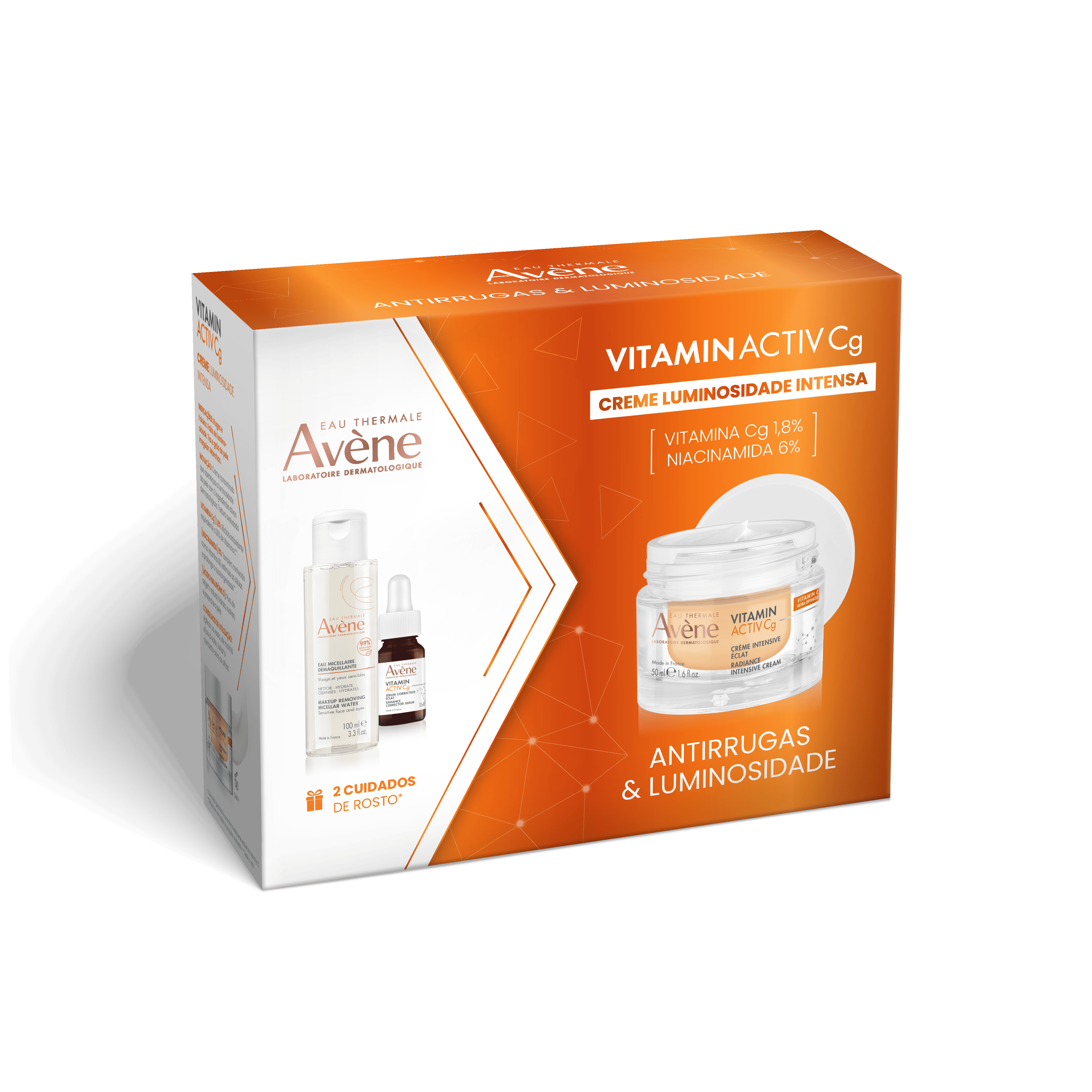 Avène Coffret Creme Vitamin Activ Cg Antirrugas & Luminosidade