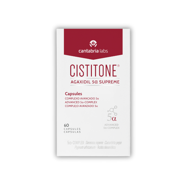 Cistitone Agaxidil 5Alf Supreme 60 Cápsulas - Farmácia Garcia