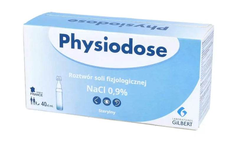 Physiodose Infantil Soro Fisiológico 40x5ml