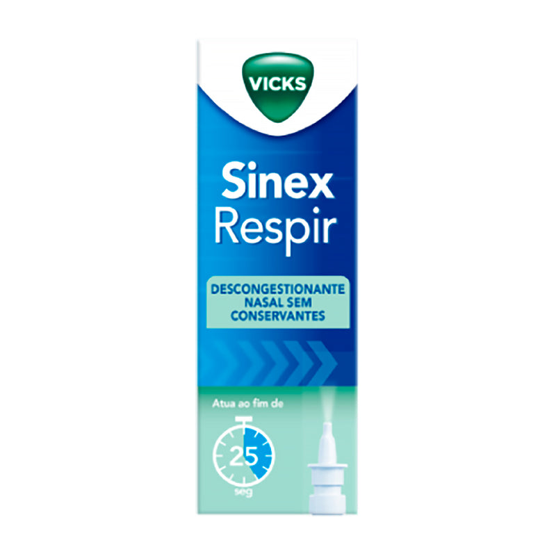 Vicks Sinex Respir 0,5 mg/ml 10ml Spray Nasal - Farmácia Garcia
