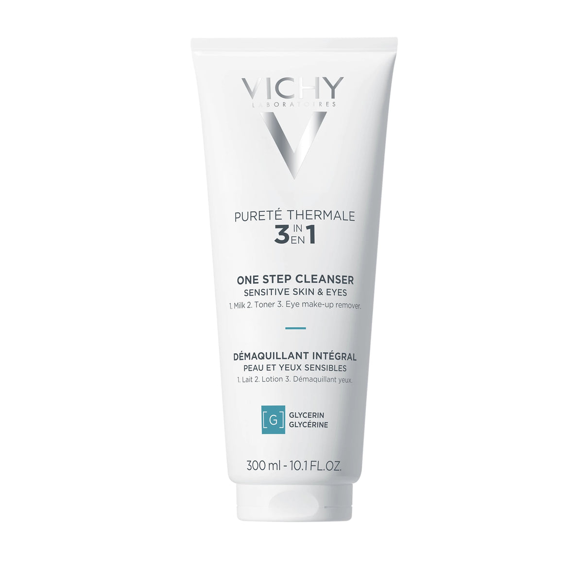 Vichy Pureté Thermal Desmaquilhante Integral 3 em 1 300 ml - Farmácia Garcia