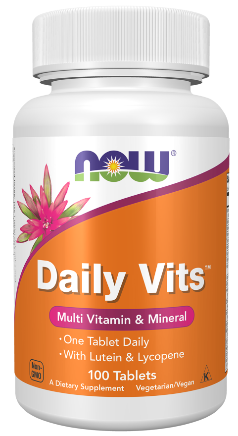 NOW Daily Vits 100 Comprimidos