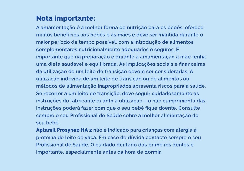 Aptamil Prosyneo Ha 2 Leite Transicao 800g - Farmácia Garcia