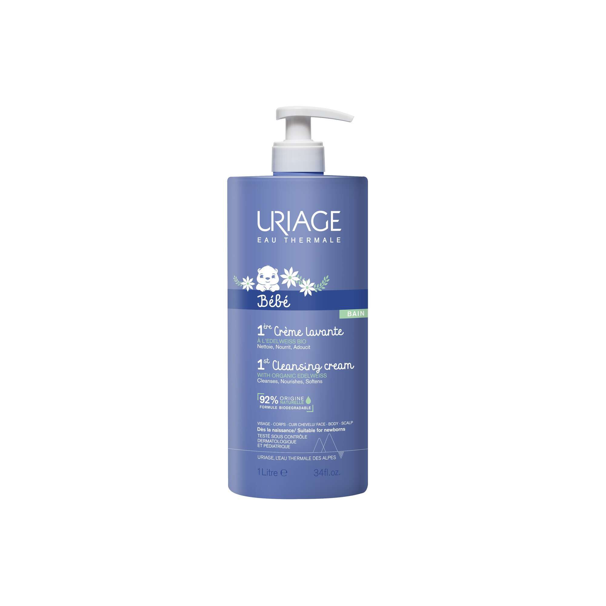 Uriage Bebe 1º Creme Lavante 1000ml