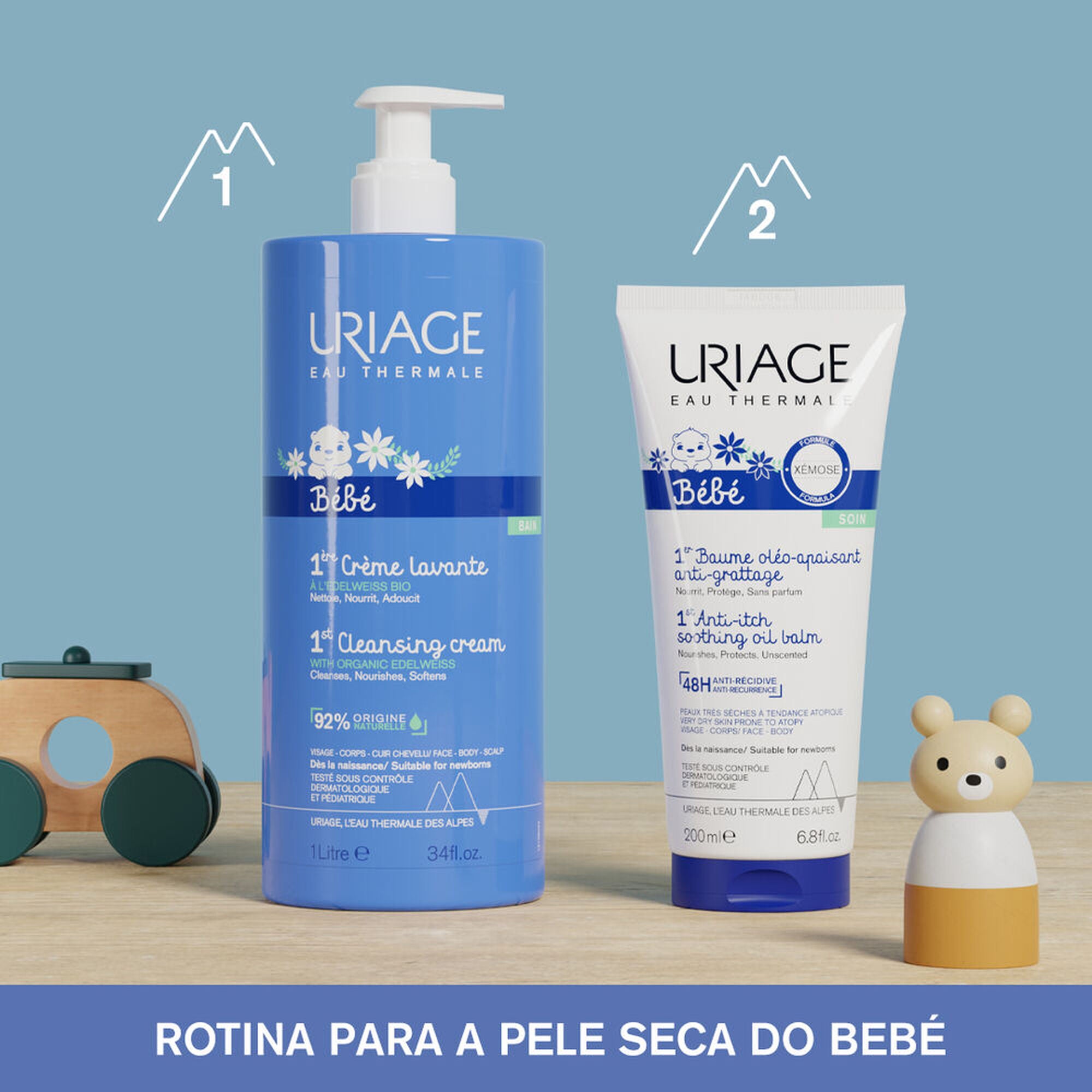 Uriage Bebe 1º Creme Lavante 1000ml