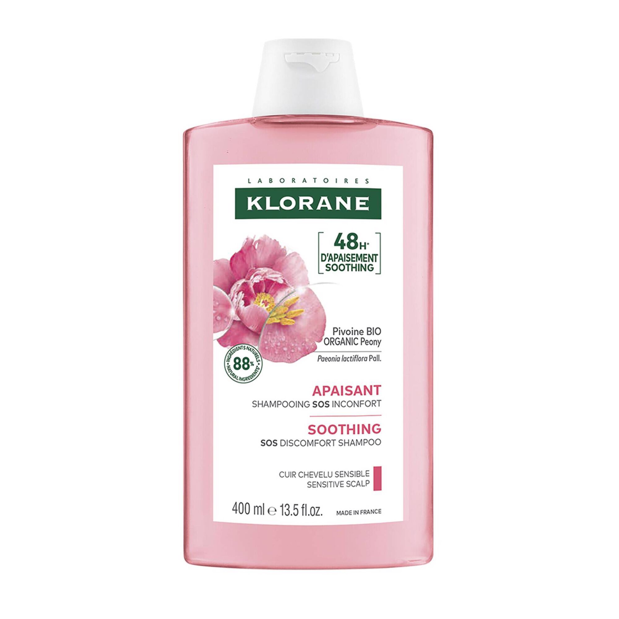 Klorane Capilar Champô Peónia 400ml