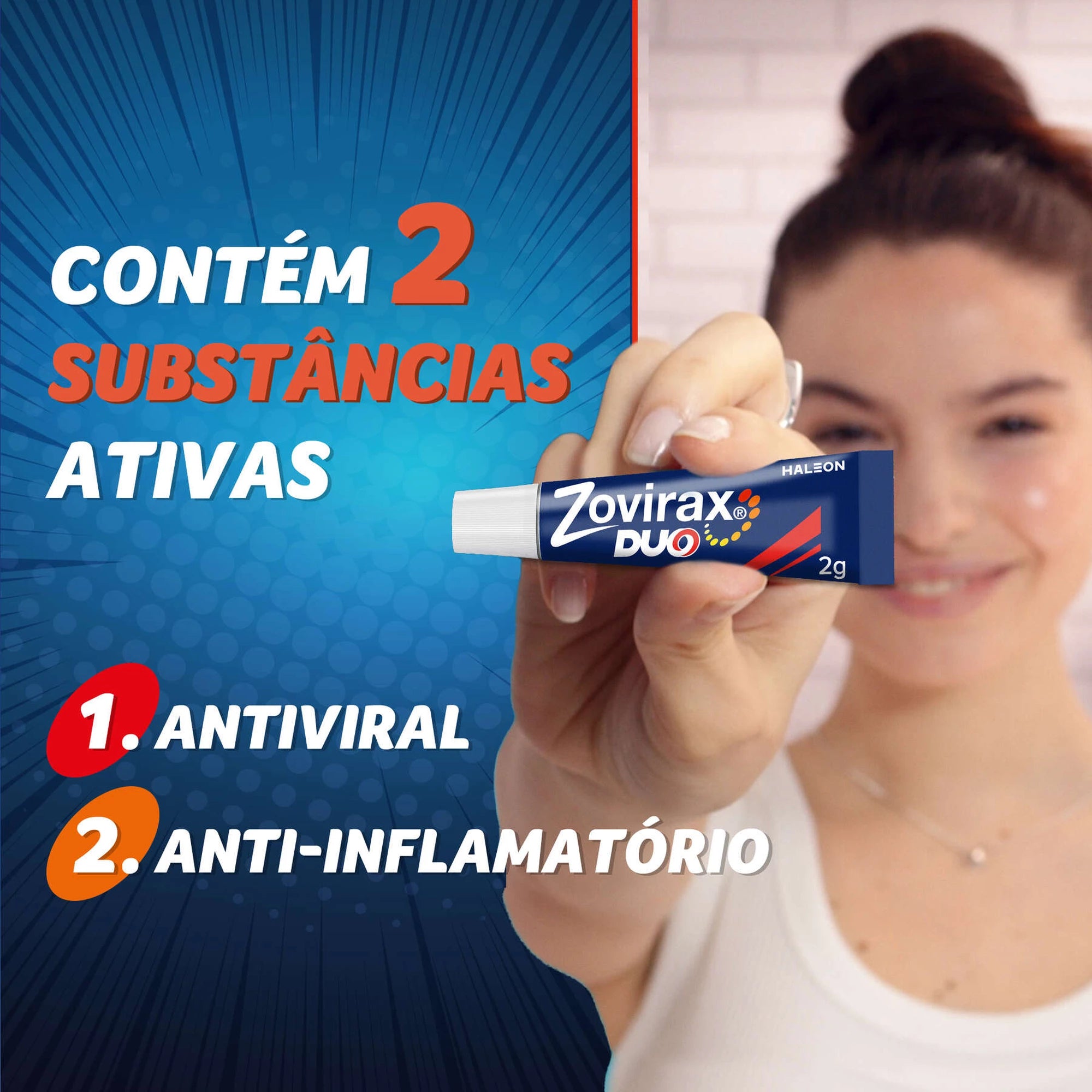 Zovirax Duo 50/10 mg/g 2g