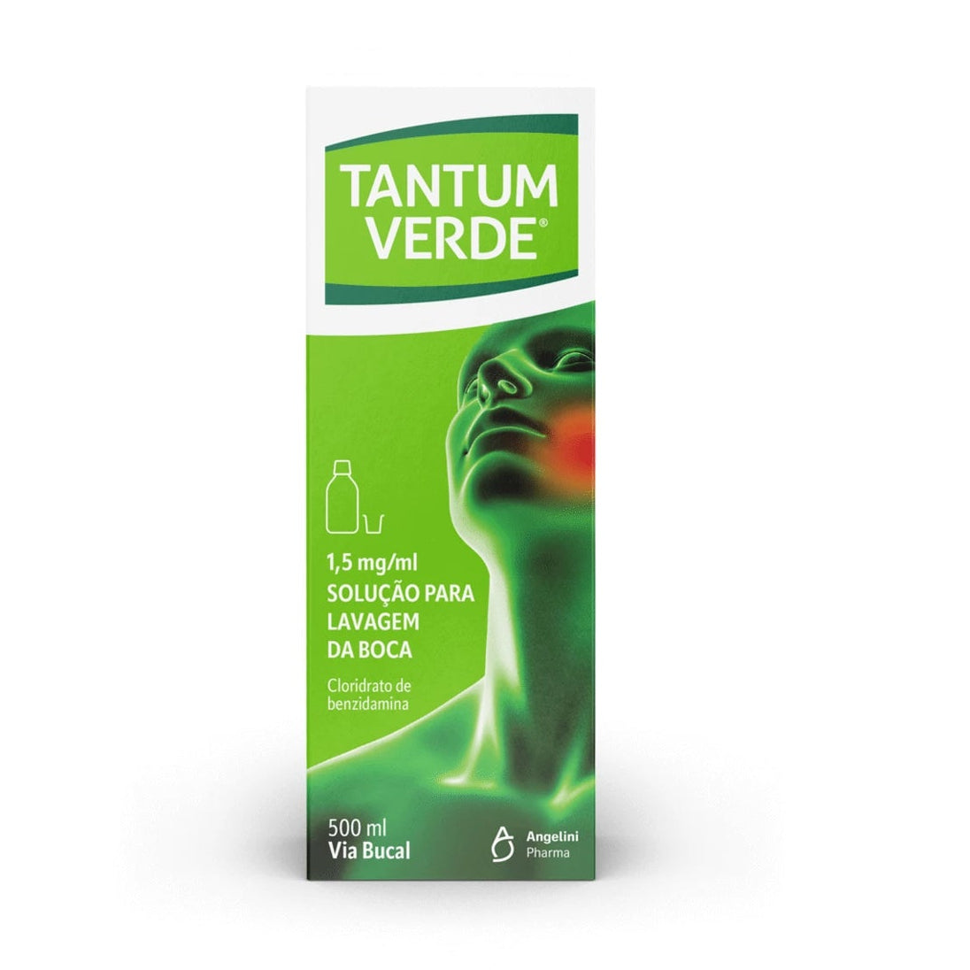 Tantum Verde Solução Bucal 1,5mg 500ml - Farmácia Garcia