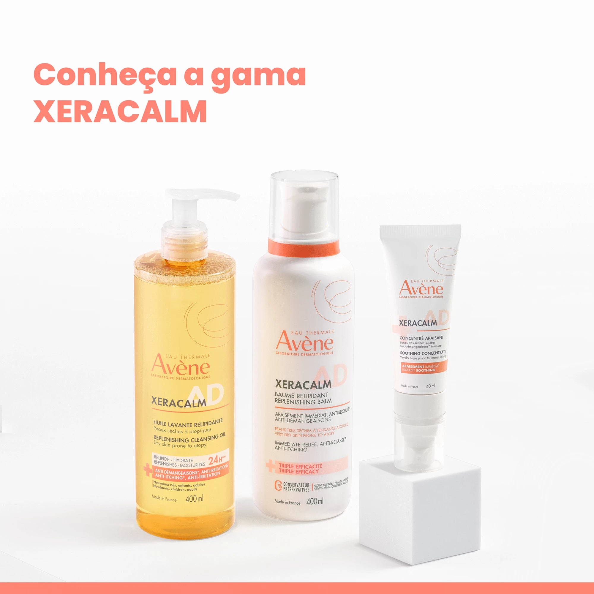 Avene Xeracalm Ad Óleo Limpeza 1L - Farmácia Garcia