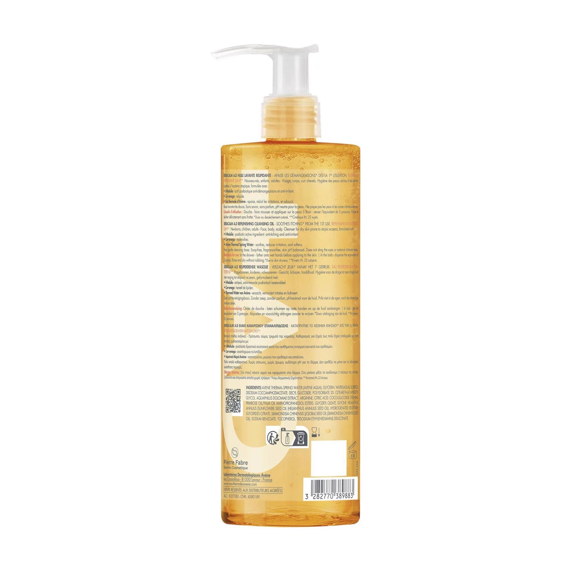 Avene Xeracalm Ad Óleo Limpeza 1L - Farmácia Garcia