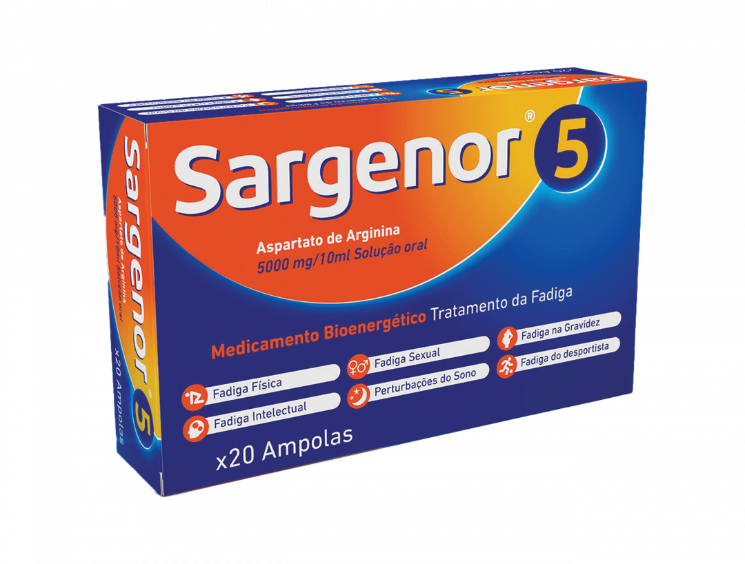 Sargenor 5 5000mg/10ml 20 Âmpolas - Farmácia Garcia