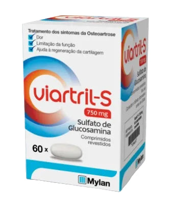 Viartril-S 750 mg 60 Comprimidos - Farmácia Garcia