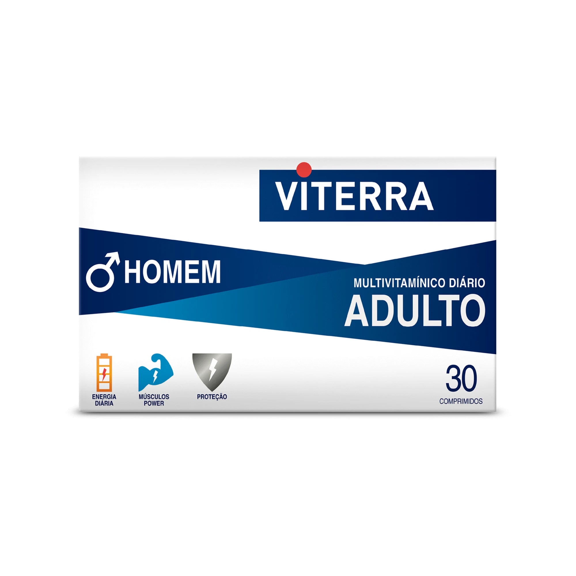 Viterra Homem Adulto 30 Comprimidos - Farmácia Garcia