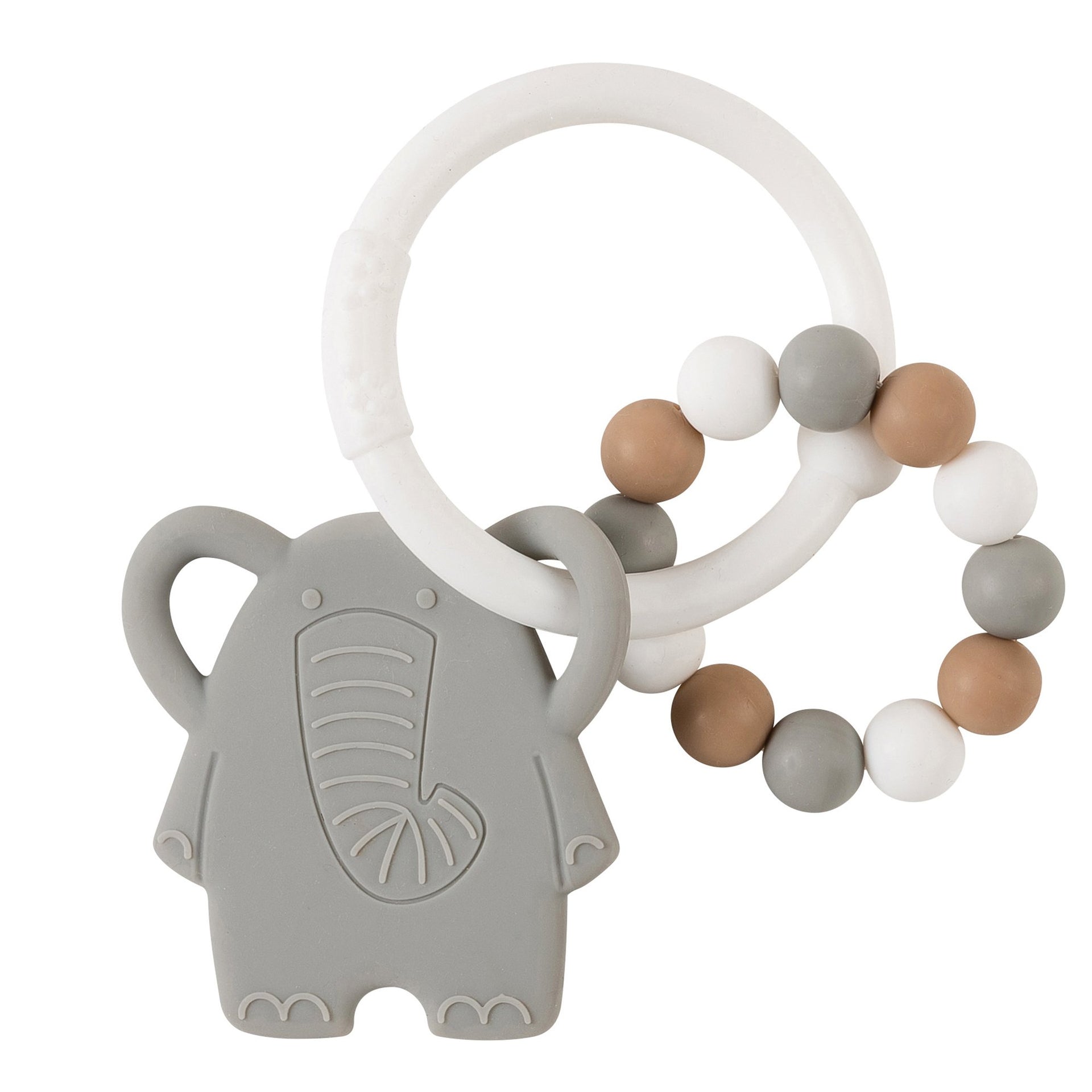 Mordedor Silicone Elefante Cinzento - Farmácia Garcia