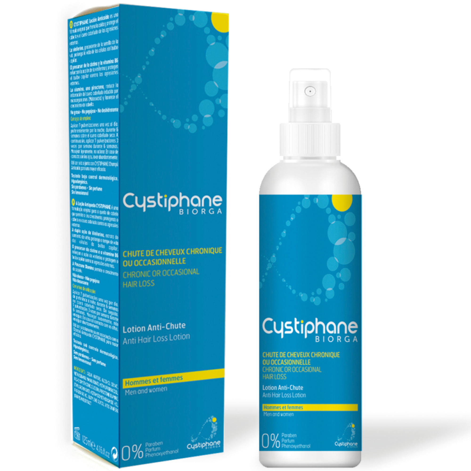 Cystiphane Loção Anti-Queda 125ml - Farmácia Garcia