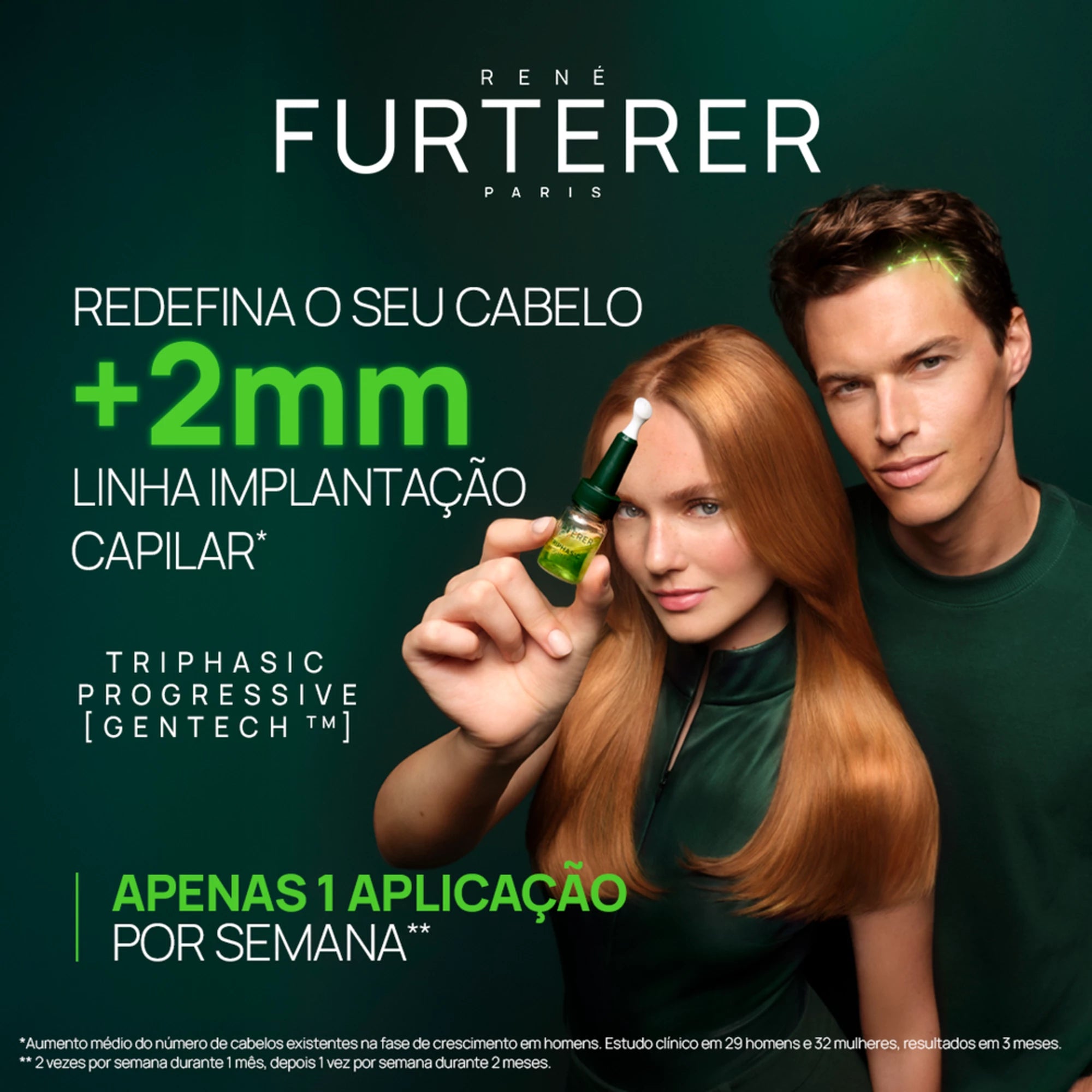 Rene Furterer AntiQueda Triphasic Progressive 8 Ampolas