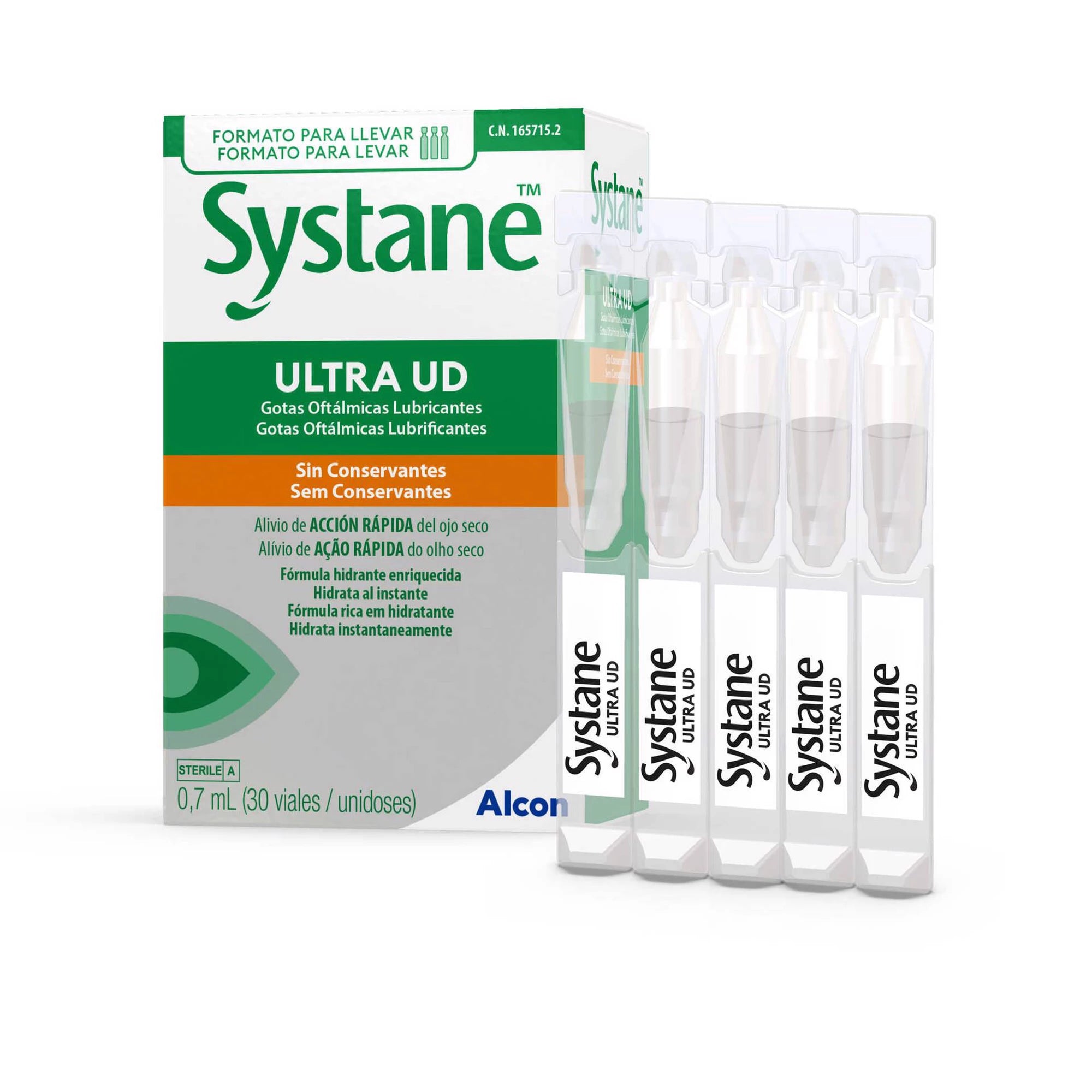 Systane Ultra Unidose Gotas Oftálmicas Lubrificantes 0,7ml 30 unidades - Farmácia Garcia