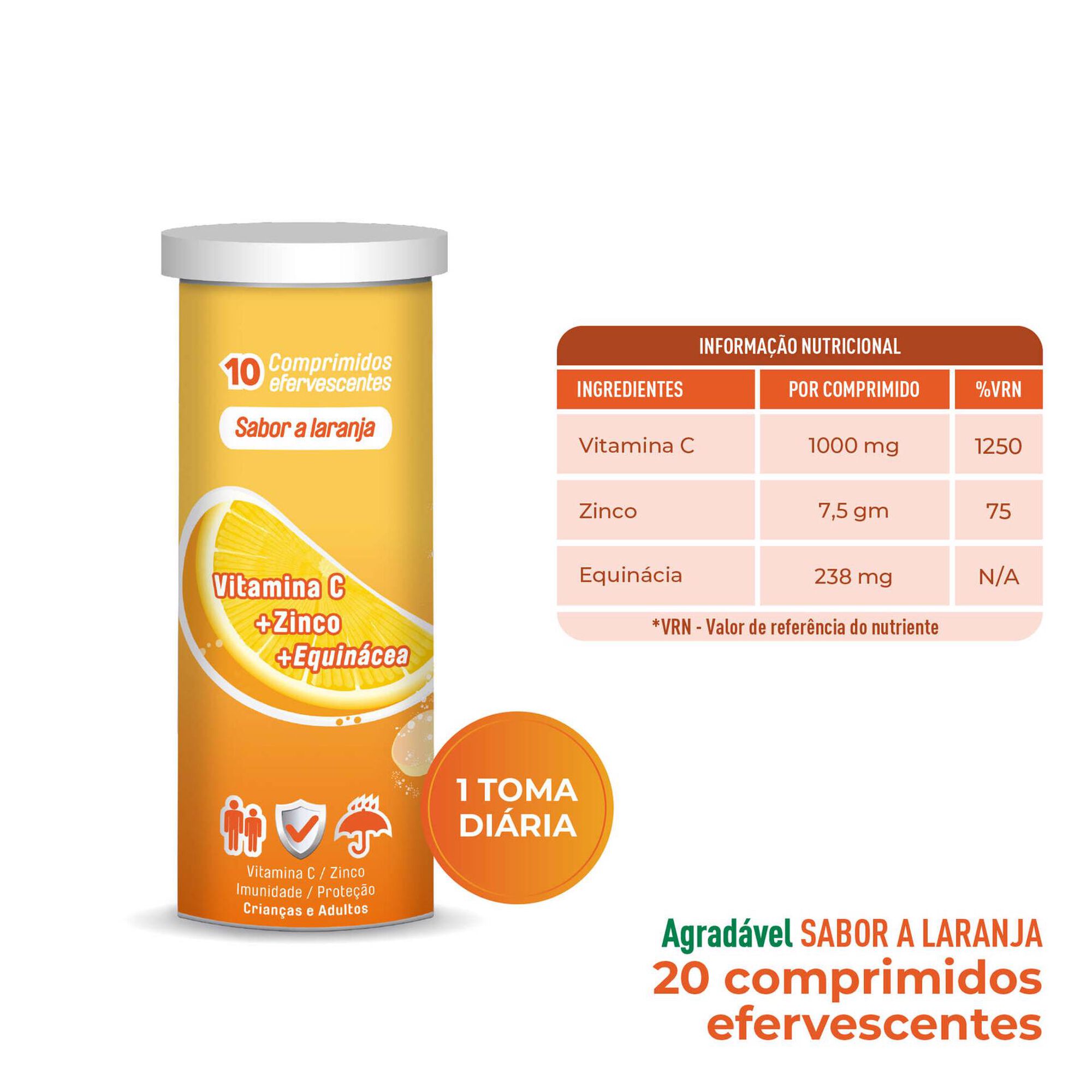 Vitacê 20 Comprimidos Efervescentes - Farmácia Garcia