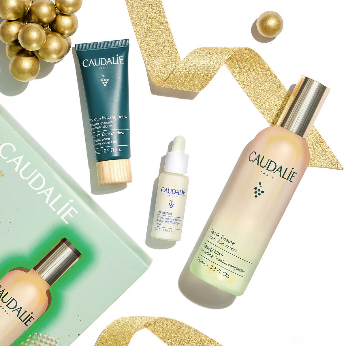 Caudalie Coffret Trio Bestsellers Cuidado & Luminosidade Água de Beleza