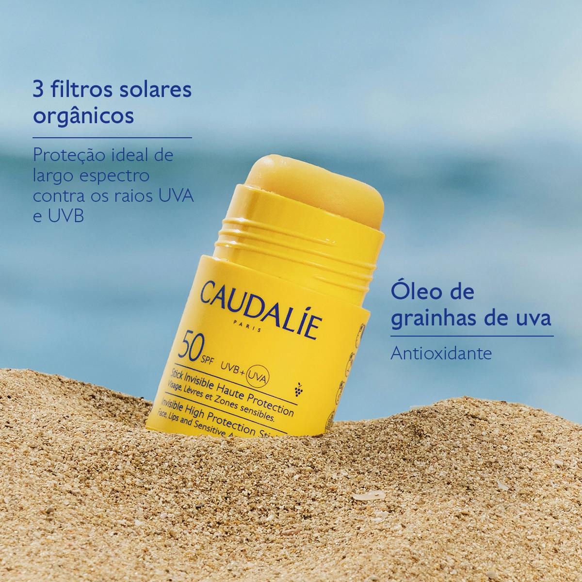 Vinosun Protect Stick Invisível de Proteção Elevada FPS50 15g - Farmácia Garcia