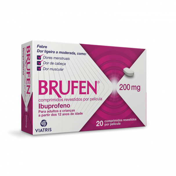 BRUFEN 200mg 20 Comprimidos Revestidos