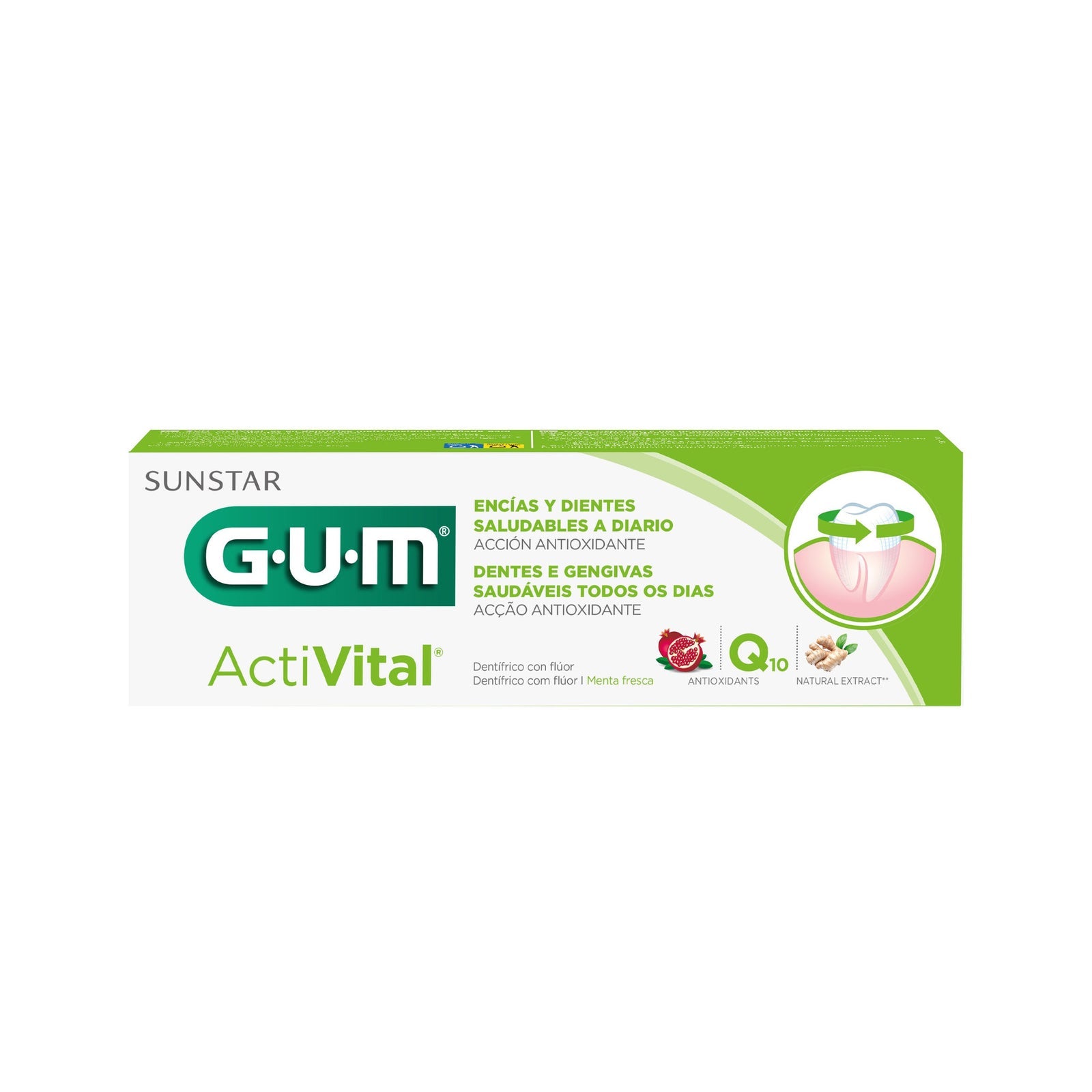 GUM Activital Pasta Dentária 75ml - Farmácia Garcia