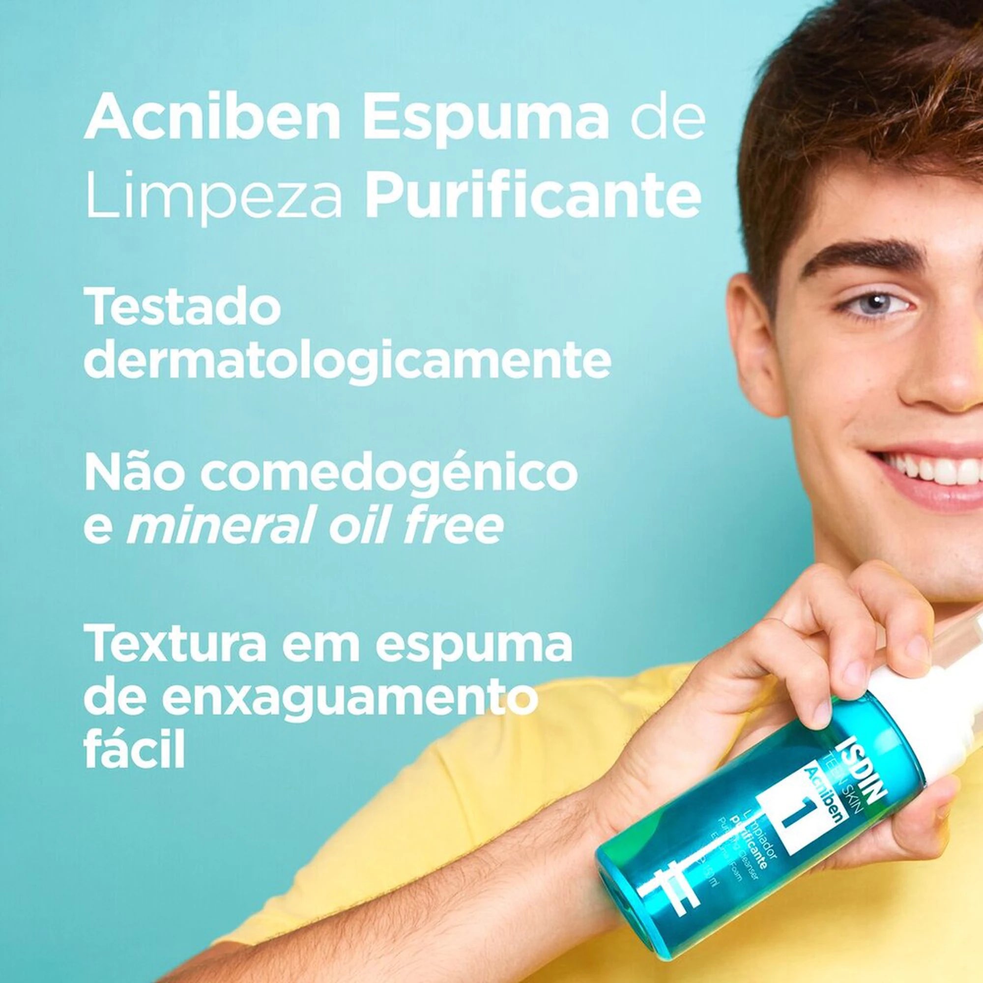 ISDIN Acniben Espuma Purificante 150ml - Farmácia Garcia