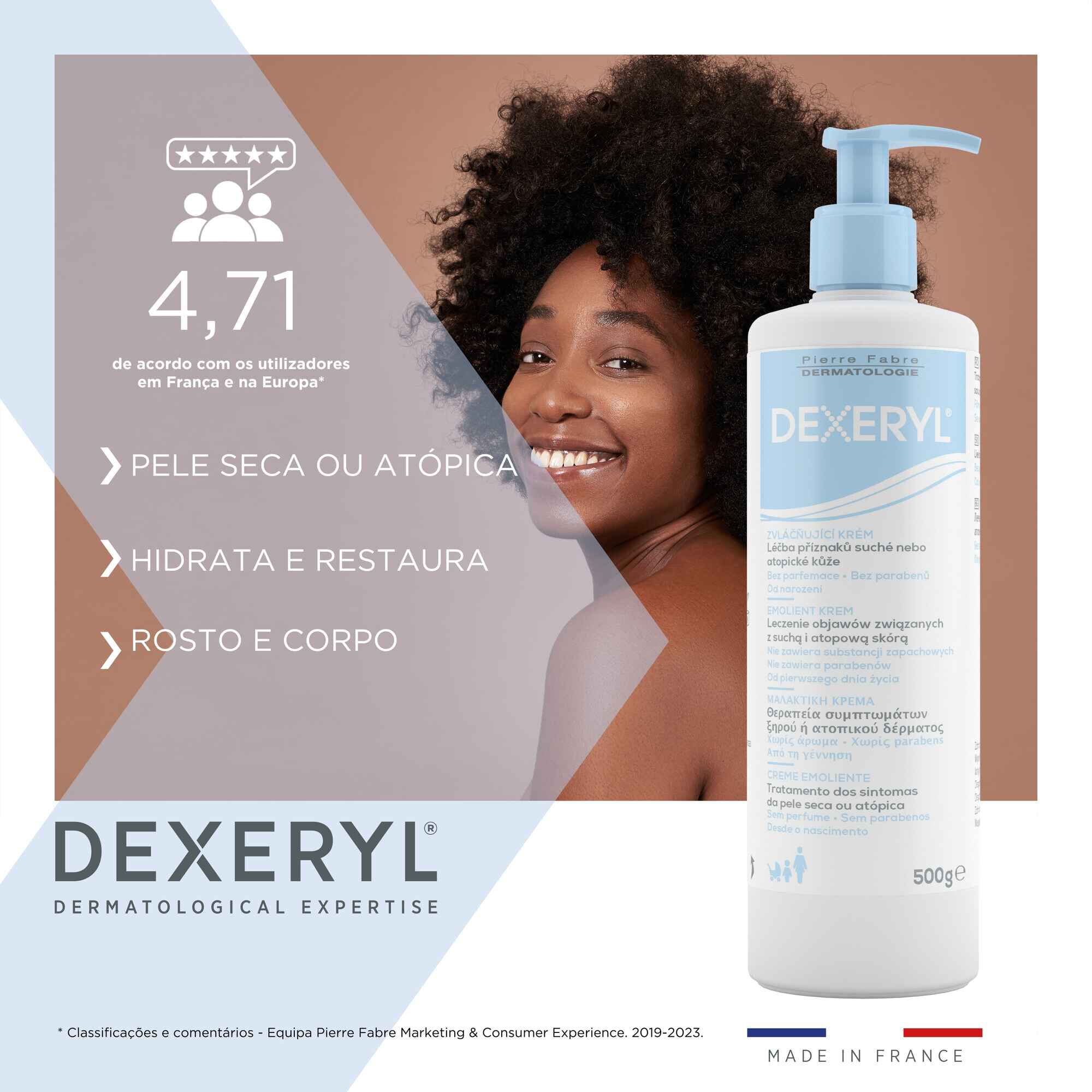 Dexeryl Creme Emoliente 500g