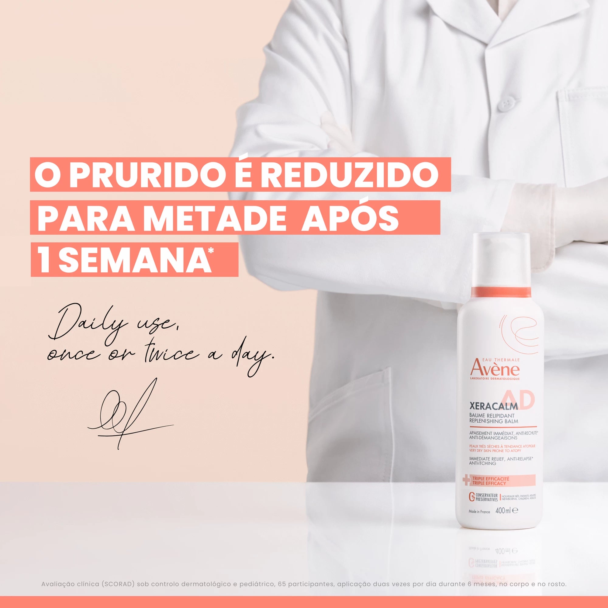Avène Corpo XeraCalm A.D Bálsamo Relipidante D.E.F.I. 400ml - Farmácia Garcia
