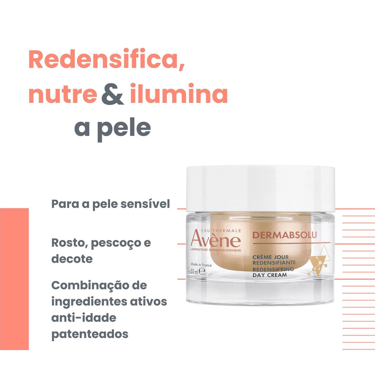 Avène Coffret Dermabsolu Creme de Dia Redensificante