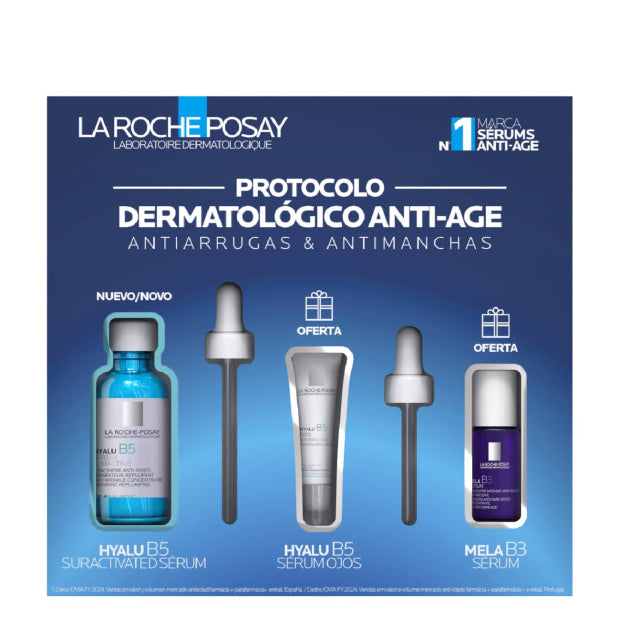 Coffret La Roche-Posay Hyalu B5 Coffret Antirrugas e Antimanchas - Farmácia Garcia