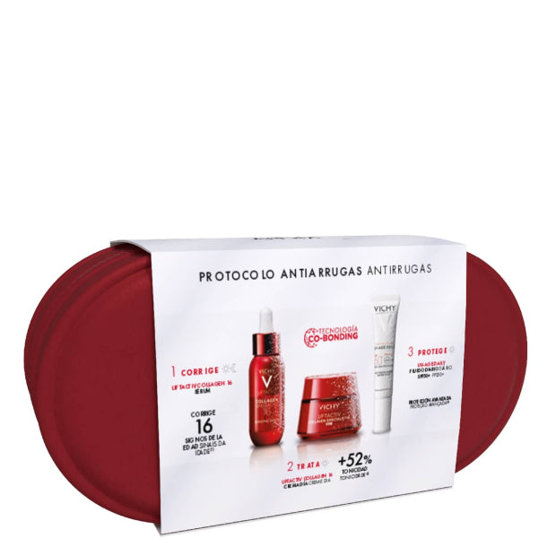 Coffret Vichy Liftactiv Creme Collagen de Dia 50ml + Serum Collagen 30ml - Farmácia Garcia