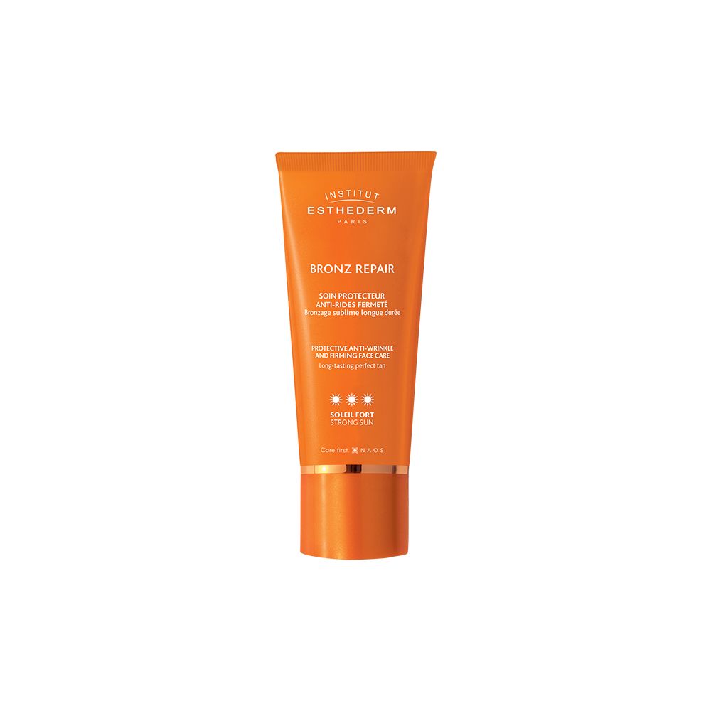 Esthederm Cuidados Solares Bronz Repair Cuidado Protetor Antirrugas e Refirmante Extremo 50ml - Farmácia Garcia