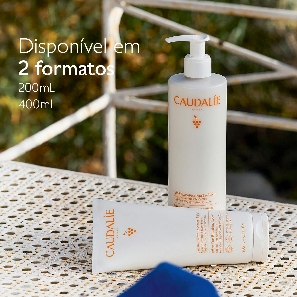 Caudalie Vinosun Leite Reparador Pós-Solar 400ml - Farmácia Garcia