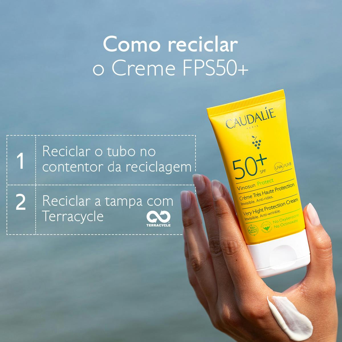 Vinosun Protect Creme de Proteção Elevada FPS50 50ml - Farmácia Garcia