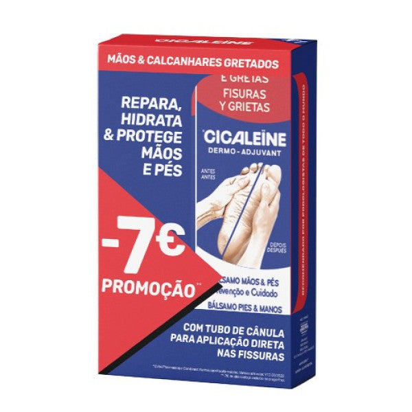 Cicaleine Creme Mãos Pés 50ml (Pack Duplo) - Farmácia Garcia