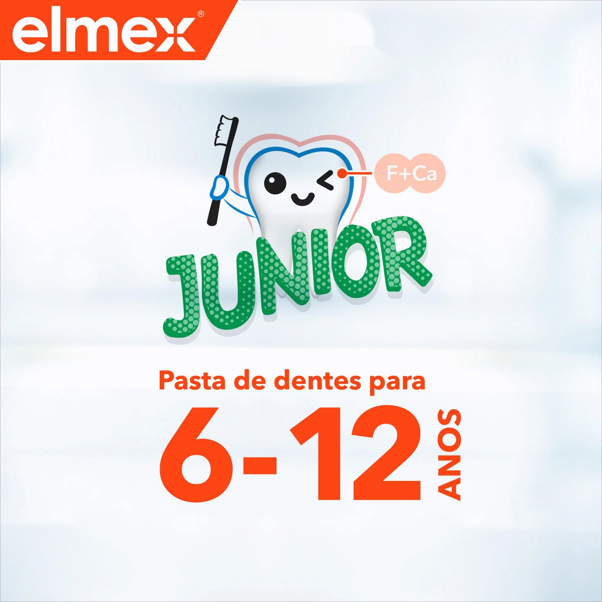 Elmex Júnior Pasta Dentífrica 6-12Anos 75ml