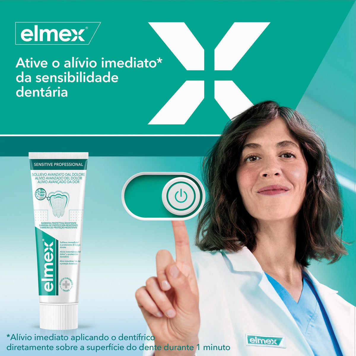 Elmex Sensitive Profissional Pasta Dentífrica 75ml