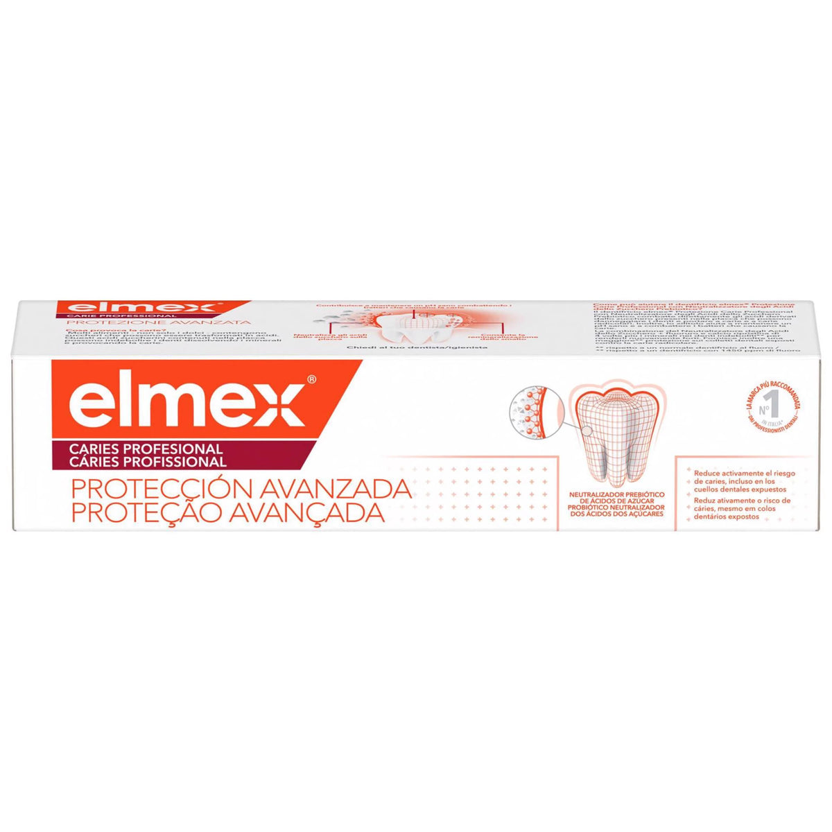 Elmex Anti-cáries Profissional Pasta Dentária 75ml