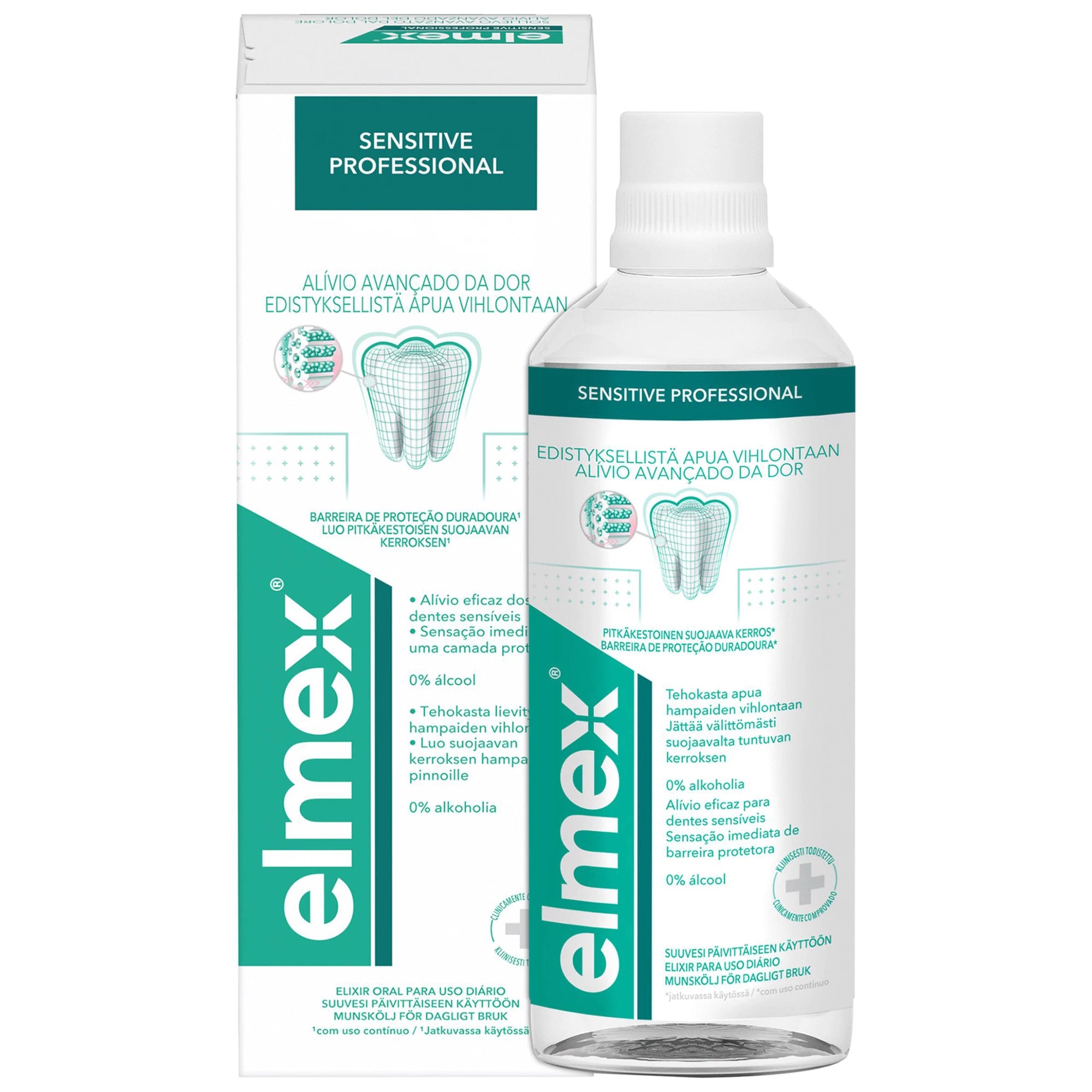 Elmex Sensitive Profissional Elixir Dentário 400ml